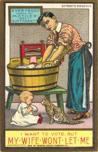 I want to vote but my wife won't let me