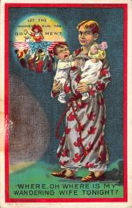 Where oh where is my wandering wife