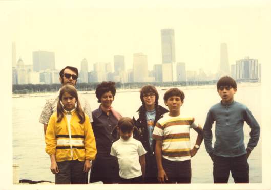Pictured in front of Lake Michigan, with the Chicago Skyline in the background.