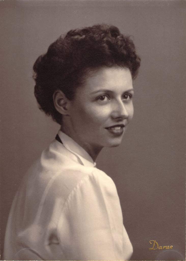 Joan Iversen high school portrait photo