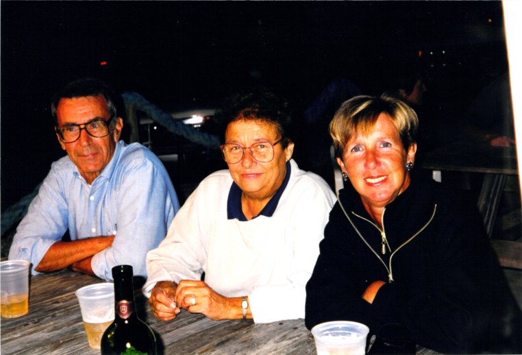 Jack joan and friend, Inga, in Florida Keys