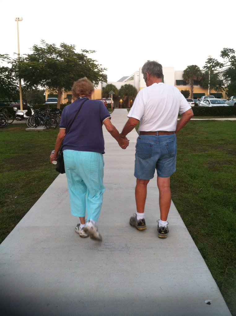 Joan and Jack, Winter 2012, Florida Keys